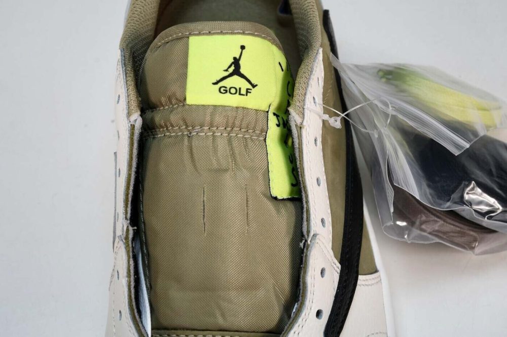 Travis Scott x AJ1 Low 'Golf' - Image 12