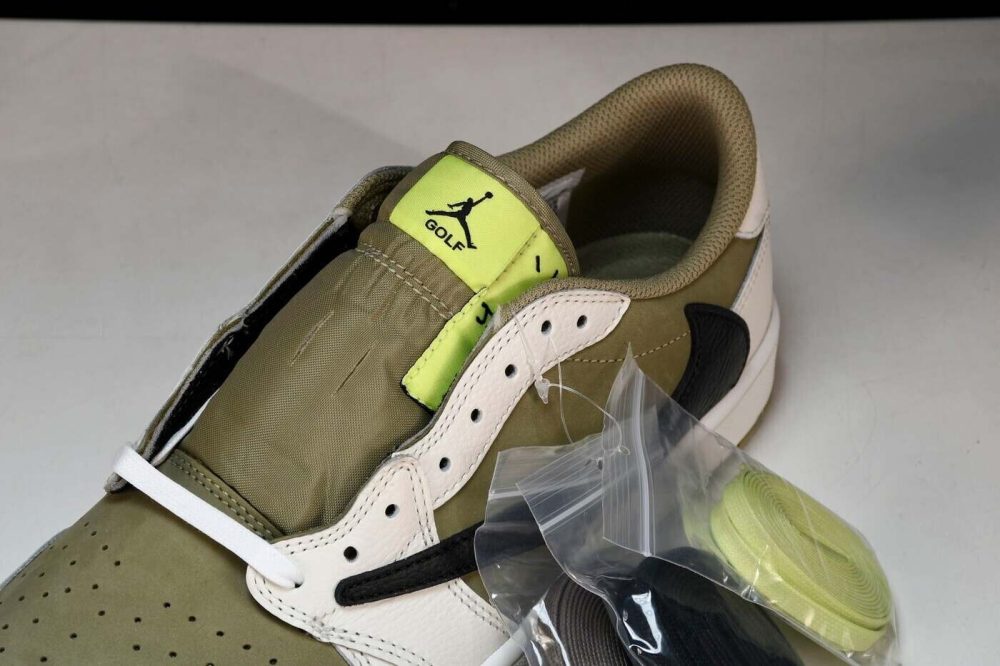 Travis Scott x AJ1 Low 'Golf' - Image 10