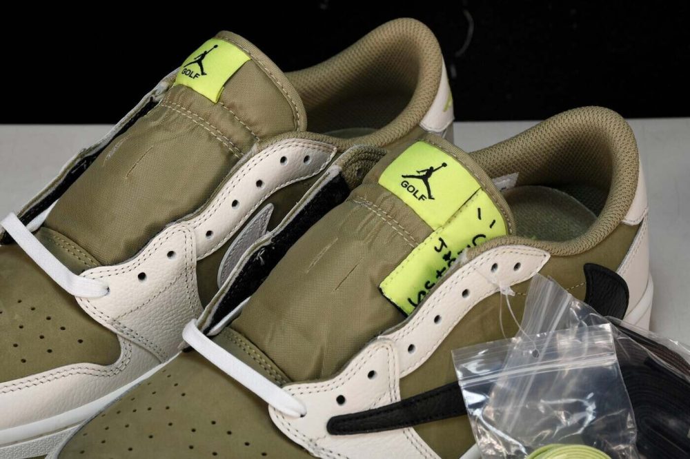 Travis Scott x AJ1 Low 'Golf' - Image 24