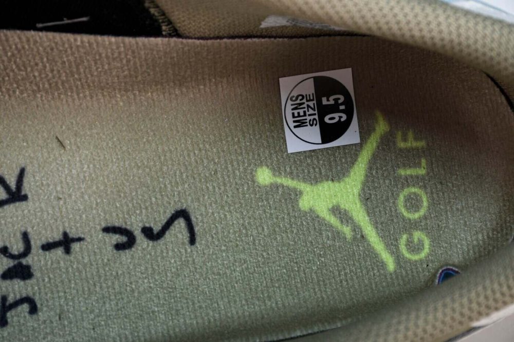 Travis Scott x AJ1 Low 'Golf' - Image 15