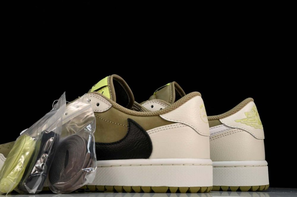 Travis Scott x AJ1 Low 'Golf' - Image 8
