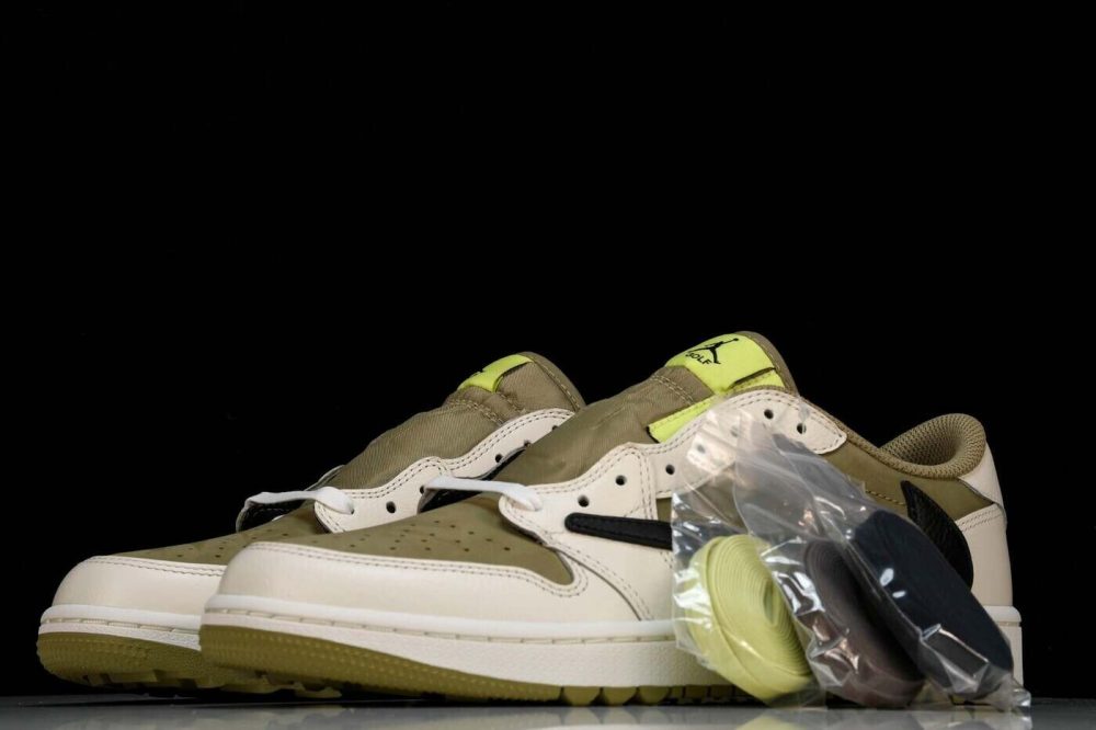 Travis Scott x AJ1 Low 'Golf' - Image 2