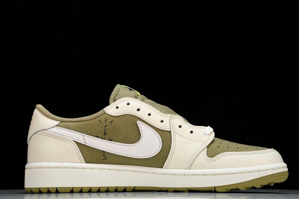 Travis Scott x AJ1 Low 'Golf' - Image 3