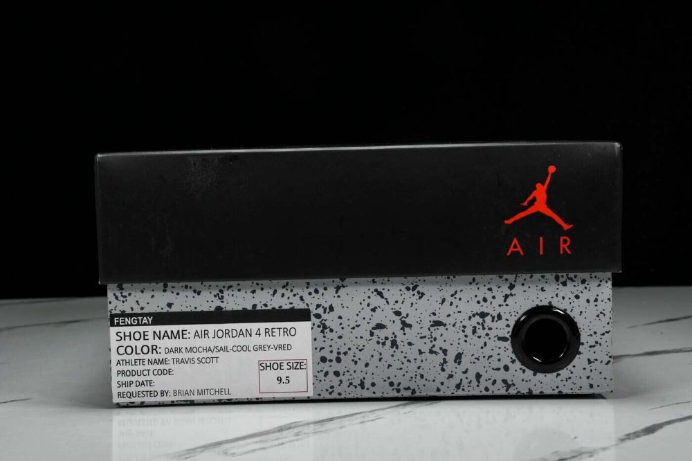Travis Scott AJ4 Retro 'Olive Mocha' (Friends & Family) - Image 28